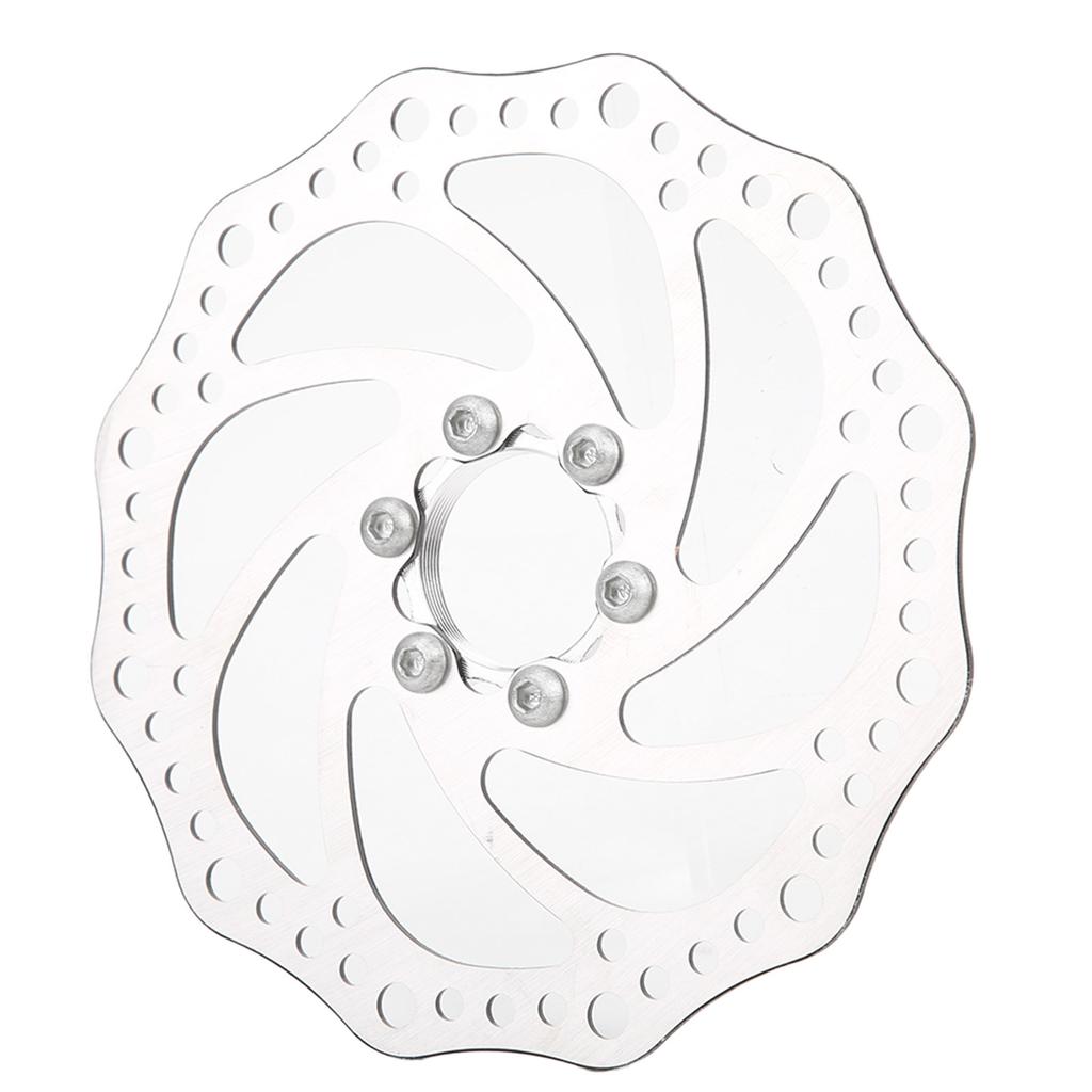 Bike Disc Brake Alloy Steel 160mm Threaded Hubs Bicycle Rotor Flange Adapter Accessories