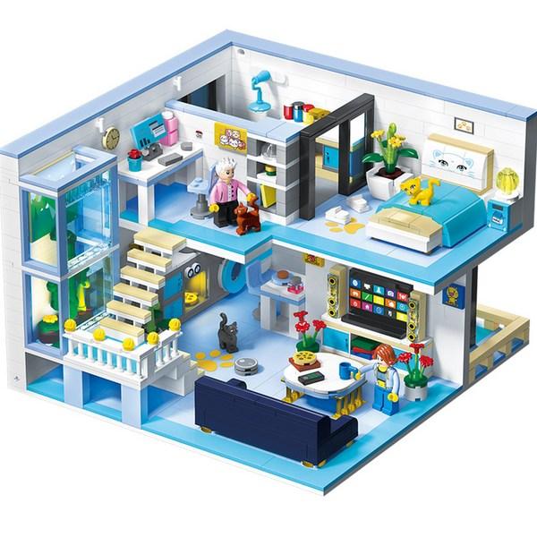 

LIN07 Mini Block Cathouse DZ6105LI, разные цвета, популярные корейские игрушки