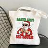 Christmas Handbag Multifunctional Large Capacity Fashion Shoulder Bag Student Canvas Bag