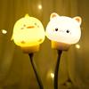 LED Chlidren USB Night Light Cute Cartoon Night Lamp Bear Rabbit Cat Duck for Baby Kid Bedroom Decor Bedside Lamp Christmas Gift