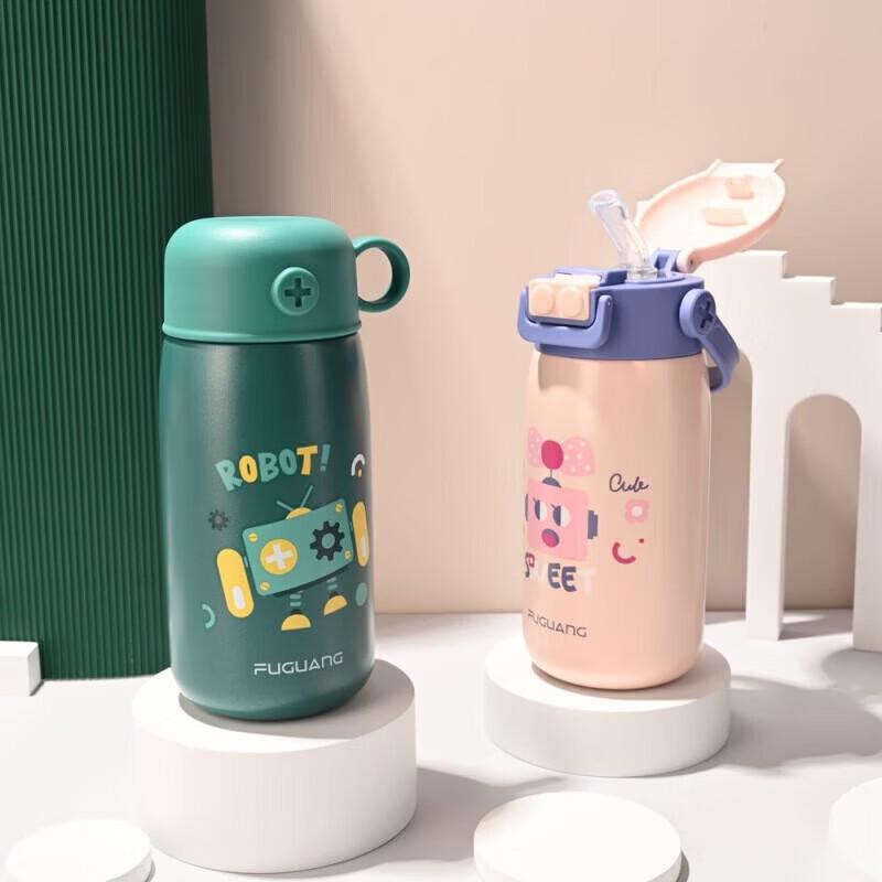 Fuguang Qududuo Kids Stainless Steel Vacuum Thermos 560ml