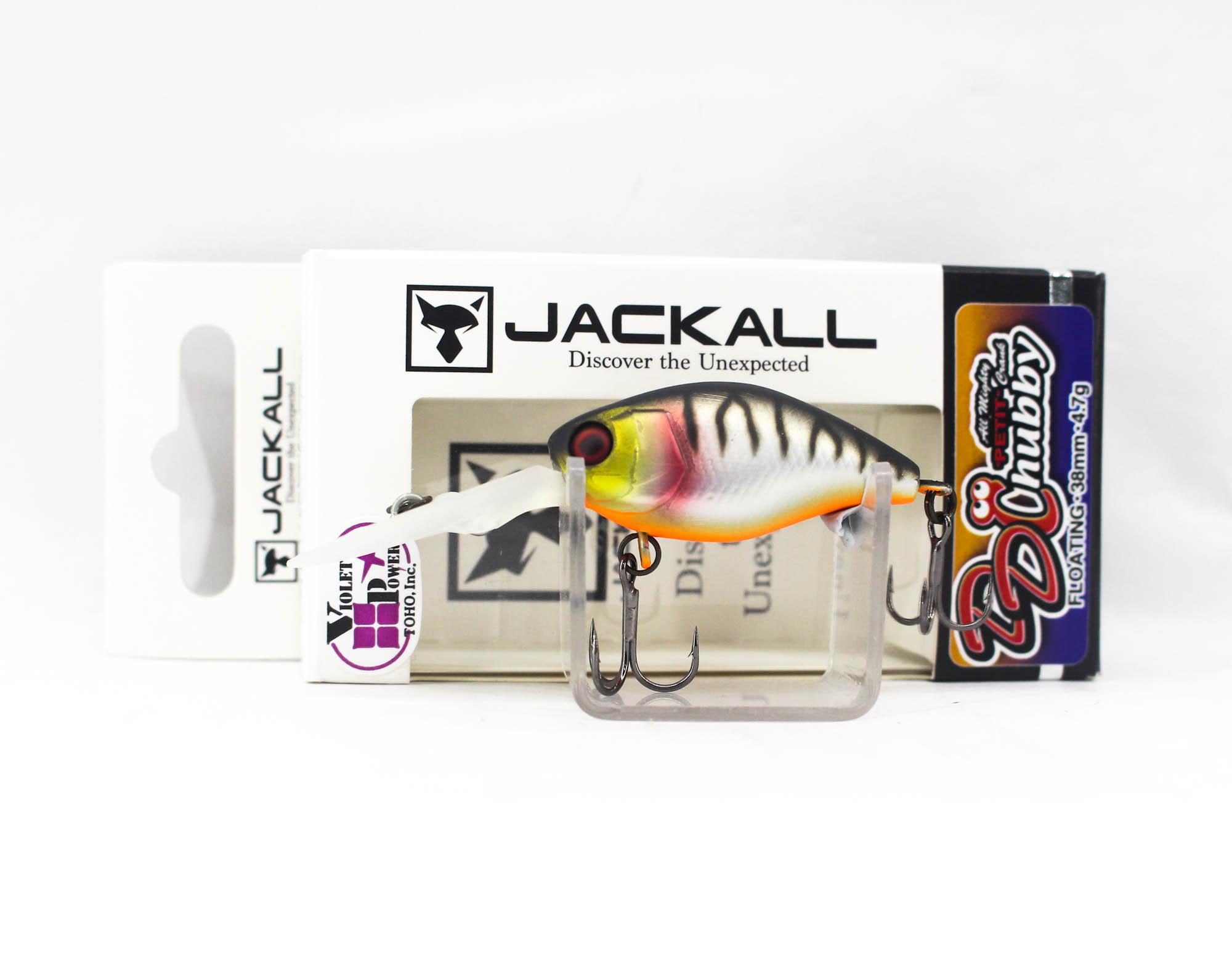 Jackall DD Chubby 38F Плавающая приманка УФ Матовый Серебристый Тигр (5397)