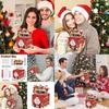 Christmas Santa Claus Collection Box With Red Gradient Paper For Holiday Party Decor And Gift Giving