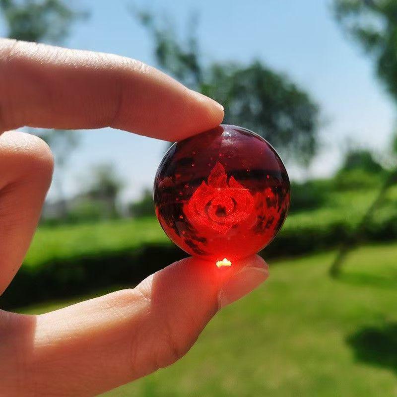 Genshin Impact Element Crystal Ball Night Light Anime Figure Pendant