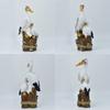 Waterproof Resin Seagull Figurine Handmade Small Sea Bird Statue Pelican Seahorse Ornament  Nursery