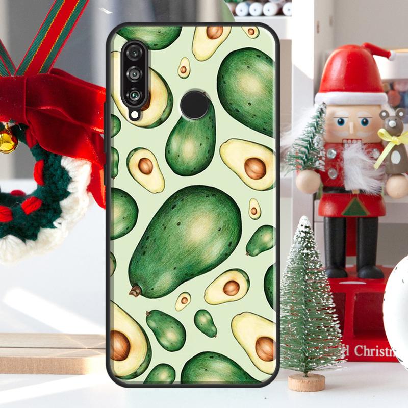 Avocado Pattern For Huawei Nova 5T 9 10 SE 7i 8i 11i 12i Y73 Y72 Y61 Y91 Y60 Y70 Y90 P20 P40 P30 Lite Case