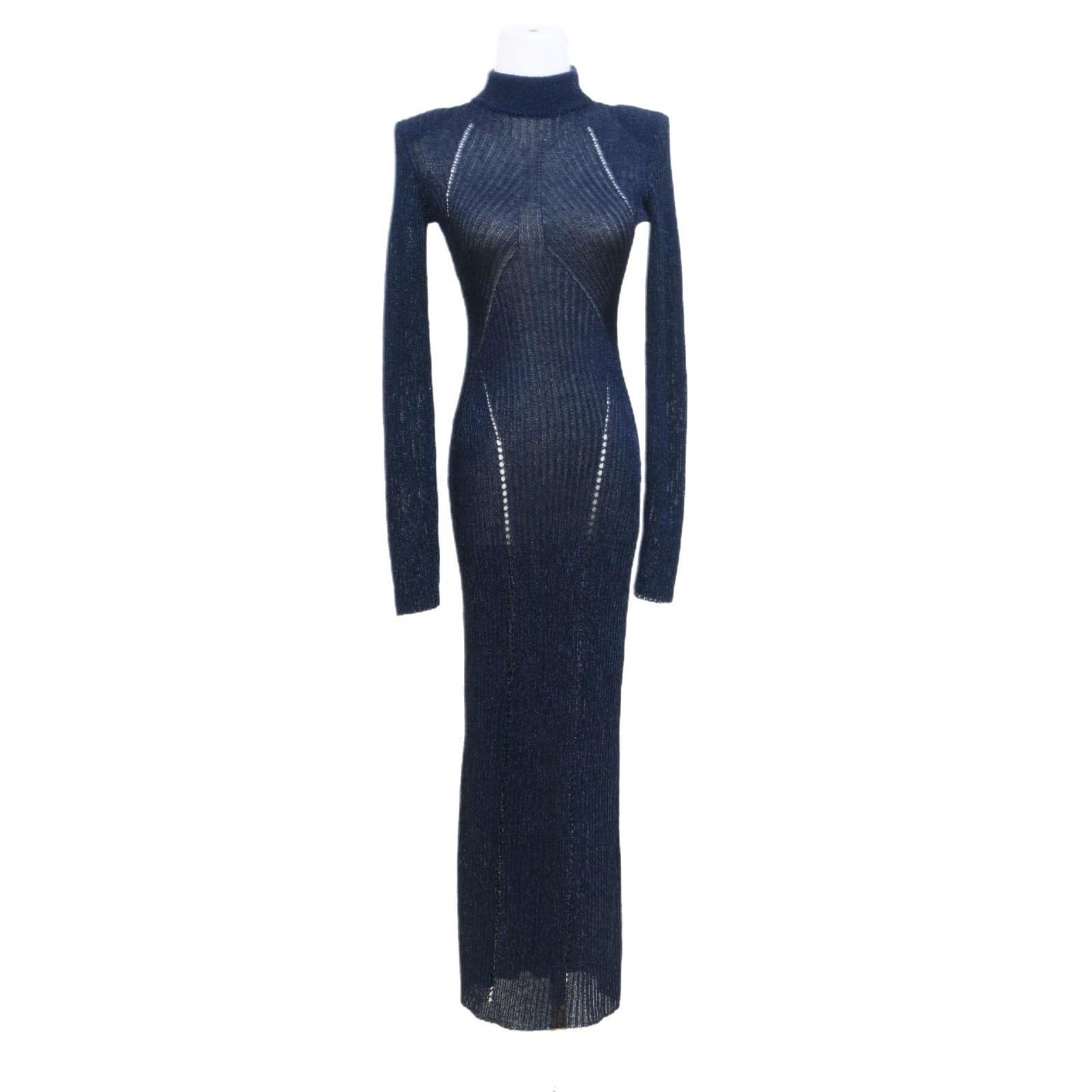 

Elegant French Long-Sleeve Knitted Dress - 2025SP Spring/Summer Collection Small