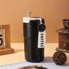 Intelligent Temperature-Indicating Stainless Stee lVacuum cup  Insulated Beverage Cup with Carry Strap