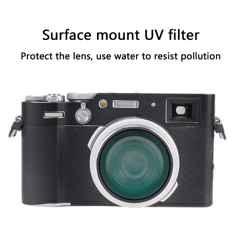 Aufsteckbarer UV-Filter für X100V X100VI GRIII GRIIIX Kamera Ultravioletter Filter Ultra Dünn Mehrschichtig Co