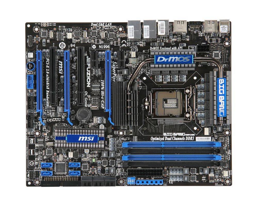 

MSI Big Bang Fuzion Intel Core ATX motherboard.