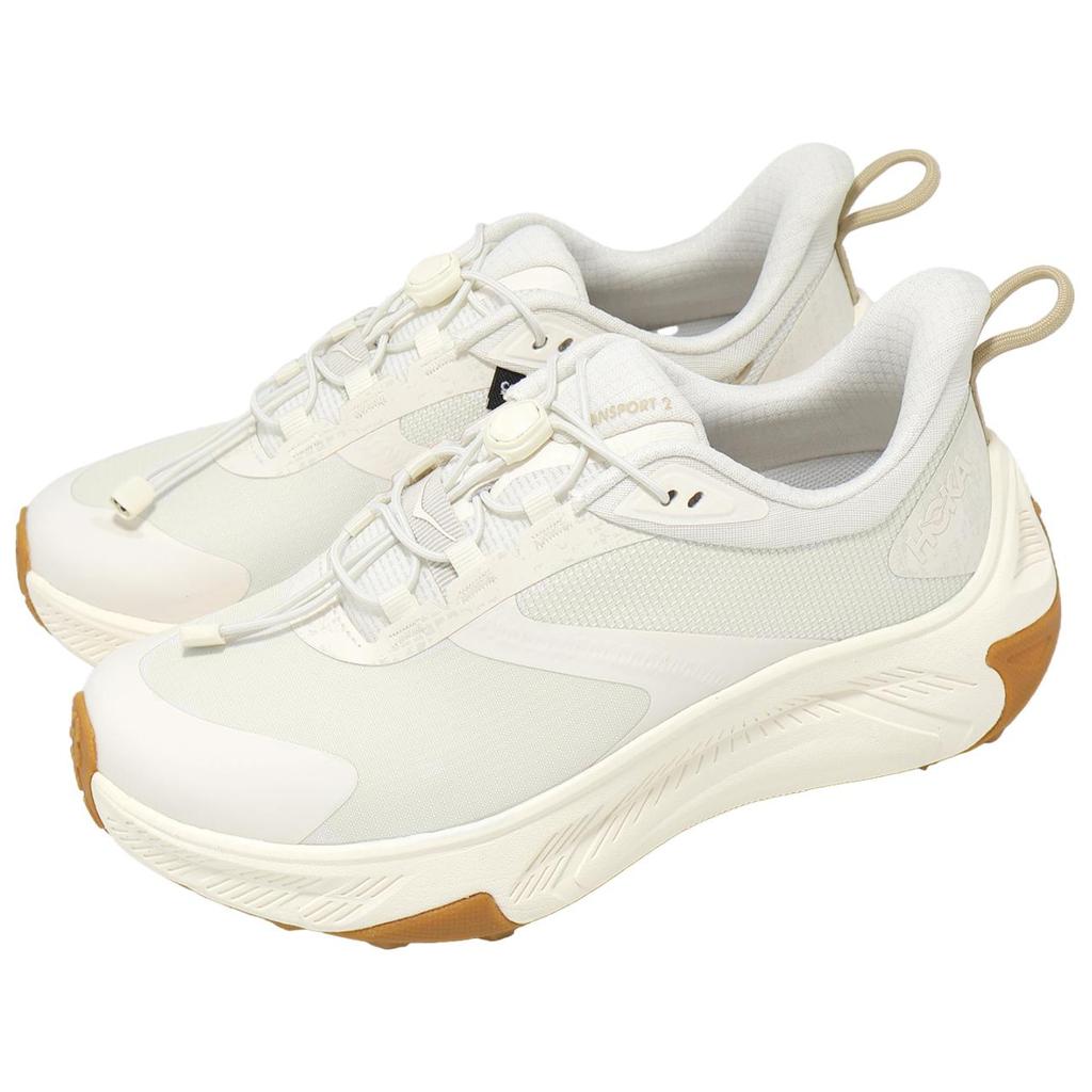 Hoka One One Transport 2 Comfortable Breathable Running Shoes Women sneaker Off-White 1174777-ABST