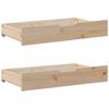 Solid Wood Bed without Mattress 120x190 cm Pine Wood