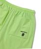 BEENTRILL Stand Collar Anorak Woven Setup Wide Fit Shorts (Neon Yellow)