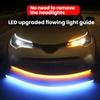 GXP1  For Dodge Durango 11-23 Daytime Running Light Guide Strip Auto LED DRL Daytime Running Light Flexible Decorative Ambient Lamp