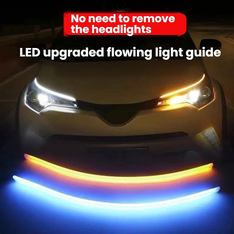 GXP1 For Dodge Durango 11-23 Daytime Running Light Guide Strip Auto LED DRL Daytime Running Light Flexible Decorative Ambient Lamp