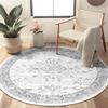 Bohemian Stil Runder Teppich mit exquisiten Blumenmustern Künstlerische Designs Zeitloser Charme Klassische Bodendekoration Weicher Teppich