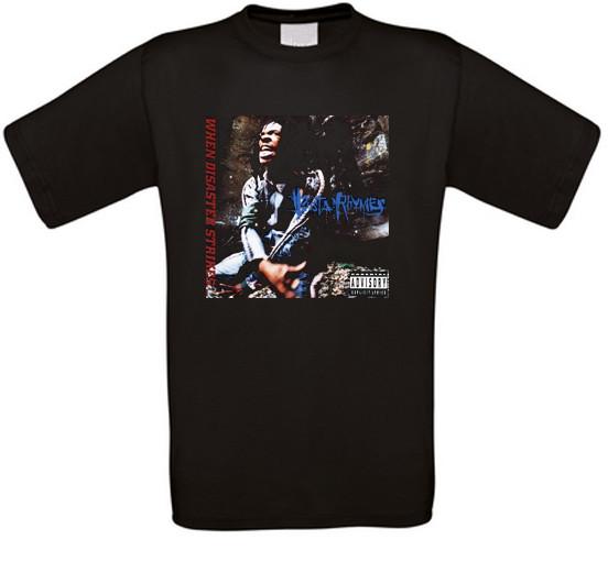Busta Rhymes when Disaster Strikes Rap Hip Hop T-Shirt XXXL