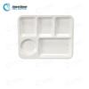 Jingcai Qiyuan White Melamine Canteen and Fast Food Dinnerware