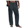 Linen Clothing For Men Natural Linen Pants For Men  Contemporary Comfortable Quality Soft Linen Pocket Color  Trousers