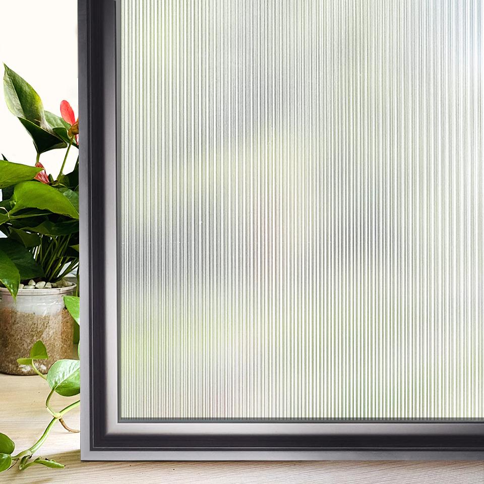 Window Privacy Film Rainbow Static Clings Heat Control Window Insulation Sun UV Protection Glass Vinyl Film for Home