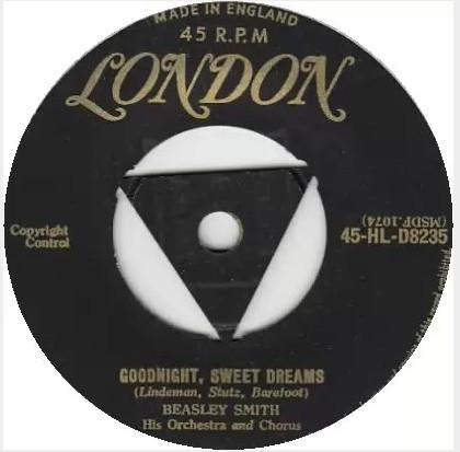 

7inch Record BEASLEY SMITH & HIS ORCHESTRA - Parisian Rag / Goodnight, Sweet Dr 45HLD8235 London Records 1956 UK Jazz Used