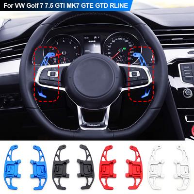 Extensión de Levas de Cambio de Volante para VW Golf 7 7.5 GTI MK7 GTE GTD RLINE Polo Scirocco Jetta GLI