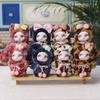 Cute Bunny Plush Keychain With Colorful Design For Kids And Teens