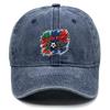 South Korea Flag Printed Baseball Hat Adjustable Sun Hat Unisex With Sweatband Trendy Lightweight Flat Cap For Street Style