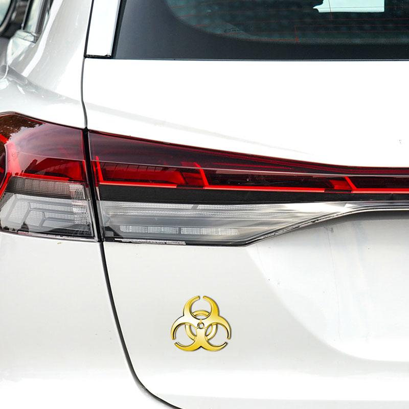 Metal 3D Car Styling Resident Evil Logo Sticker Emblem Badge Decals Automobiles Motorcycle Computer Fuel Cap Accessories