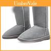 Luxuriöse Damen Winter Warme Wildleder Knöchel Schneestiefel Mit Gemütlichem Pelz Verdicktem Futter