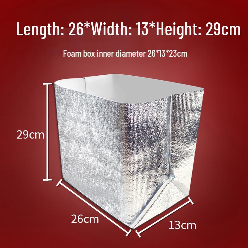 Yudu Disposable Aluminum Foil Insulated Cooler Bag