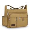 Bolsa Transversal de Lona Vintage para Homens - Bolsa de Ombro Estilosa Tote Mensageiro (Portátil Durável para Viagem e Uso Diário)