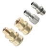 Spare Adapter Quick Connector 1/4" Male Fitting 4pcs Copper Gold High Pressure Washer Quick Release Replacement Accessories