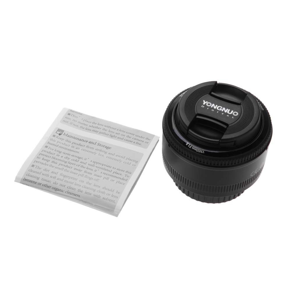 YONGNUO AF 50mm Large Aperture Autofocus Lens for Canon 1D Mark 1D Mark and More f1.8 350D, 450D, 500D, 600D, II, III,