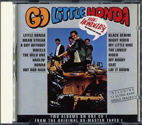 

CD HONDELLS - Go Little Honda REP4397WP Repertoire Reco 1994 Japan Rock Used