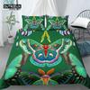 Chic Sun And Moon Duvet Cover 3D Floral Comforter Cover Bohemia Psychedelic Butterfly Bedding Set King Full For Kids Boys Girls