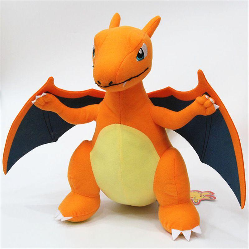 Premium Quality Rare Pokemon Charizard Plush Toy Soft Stuffed Animal Doll 12 Figure
