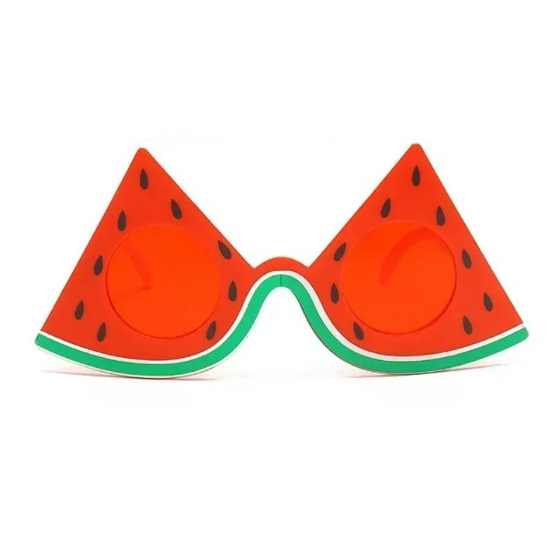 Watermelon Sunglasses Adults Summer Fruit Theme Party Beach Accessories for Boys and Girls Birthday Events Decor