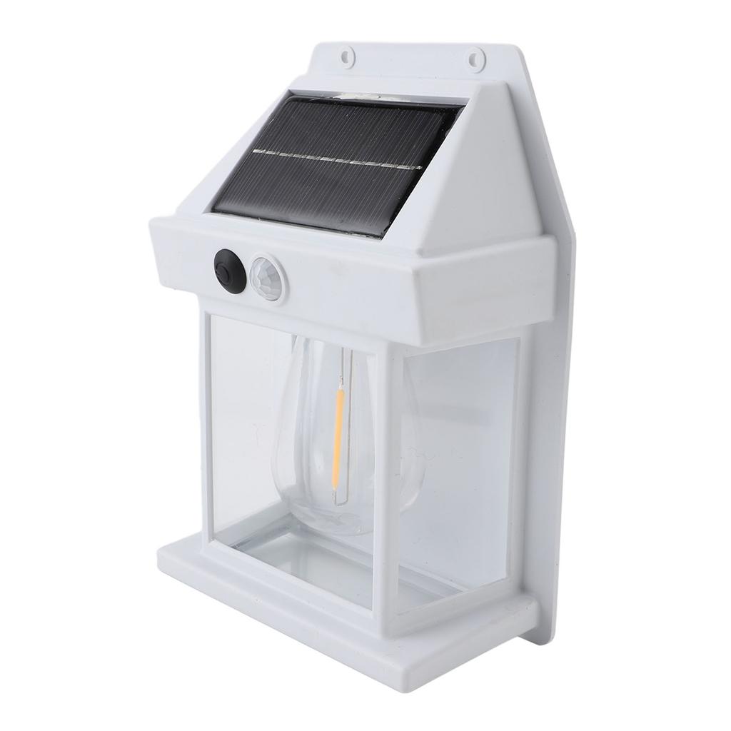 Solar Sensor Motion Wall Lights Waterproof Weather Resistant 3 Speed Cordless Solar Wall Lamps Porch Lanterns