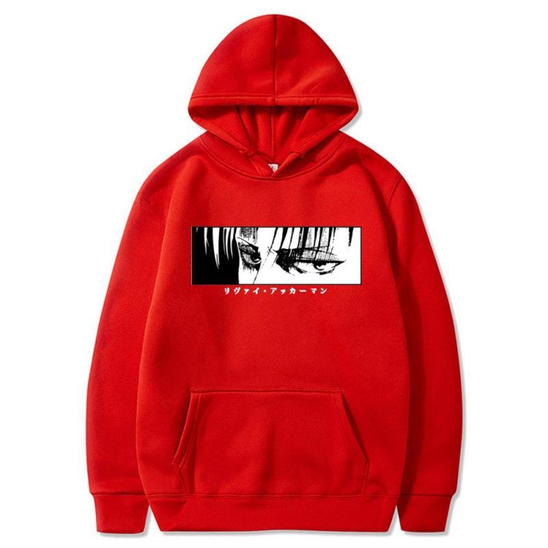 The Japanese Manga "Attack on Titan" Harajuku Hip-hop Streetwear Men's Pullover Casual Loose and Comfortable Hoodie
