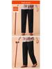 Mom's Fleece-Lined High Waist Warm Pants for Elderly – Loose Fit, Straight Leg Trousers for Spring & Autumn