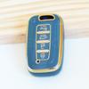 3 4 Buttons Tpu Car Key Case Cover For Hyundai Ix35 Sonata 8 For Kia Forte Rio 3 K2 K3 K5 Sportage Auto Key Chain Accessories