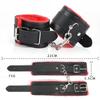 BDSM Bondage Bundle Set Leather Plush Blindfold Handcuffs Whip Nipple Clip Adult Sex Toys Women Erotic Restraint Game Kit