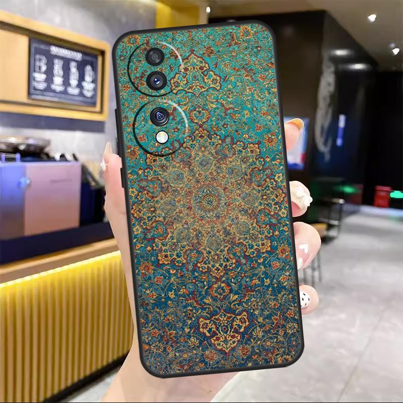 Persian Rug Art For Honor Magic 7 Lite 5 6 8 Pro Case For Honor Win RT X9c X9a X9b X8b X8c 200 400 50 70 90
