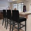 1PC Stool Covers Stretch Short Back Chair Covers Counter Height Chairs Covers for Kitchen Dining Room Cafe Furniture