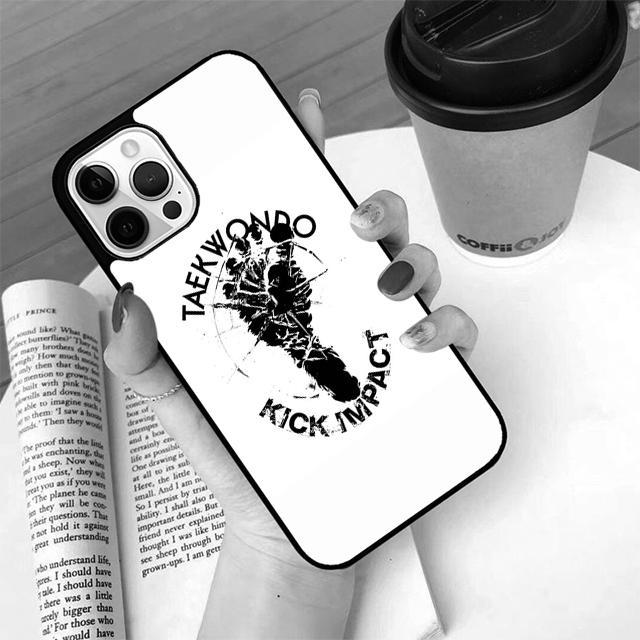 Kung Fu Taekwondo Martial Arts Phone Case Cover for iPhone 17 Air 16 16e 15 12 11 13 14 Pro Max Apple Plus Coque