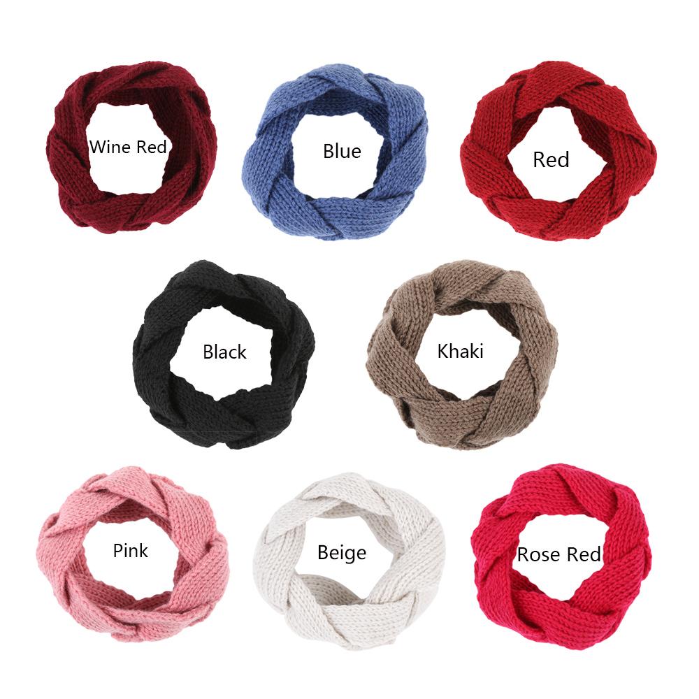 Winter Warm Women Vintage Twist Headwear Crochet Hair Band Knitted Headband