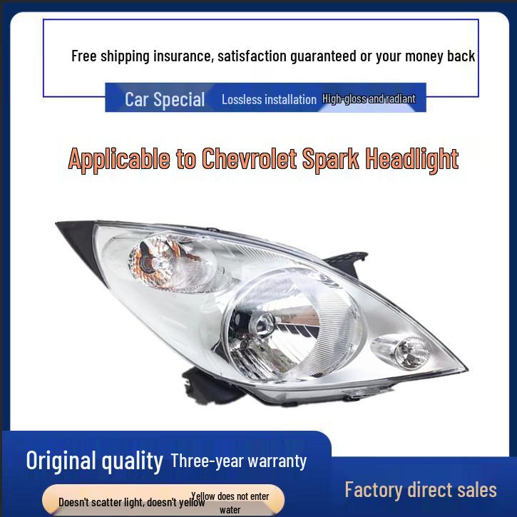 Compatible Headlight Assembly for Imported Chevrolet Spark