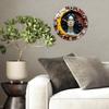 Dining Area 30x30cm Round Glass Wall Clock Enhancing the Ambiance of Meals