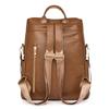 Women's Backpack Large Capacity Soft Leather Retro Backpack Travel Computer Bag
